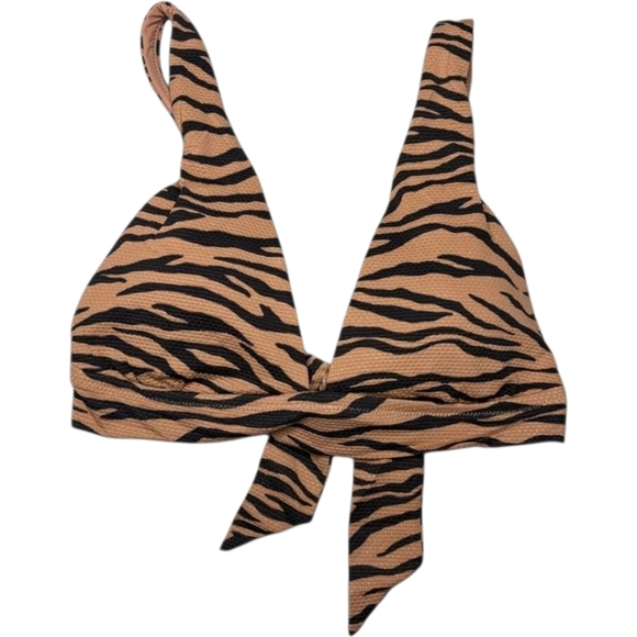Aerie Bikini Top Size Medium‎ NWT MSRP $34.95 Animal Print - Picture 3 of 10